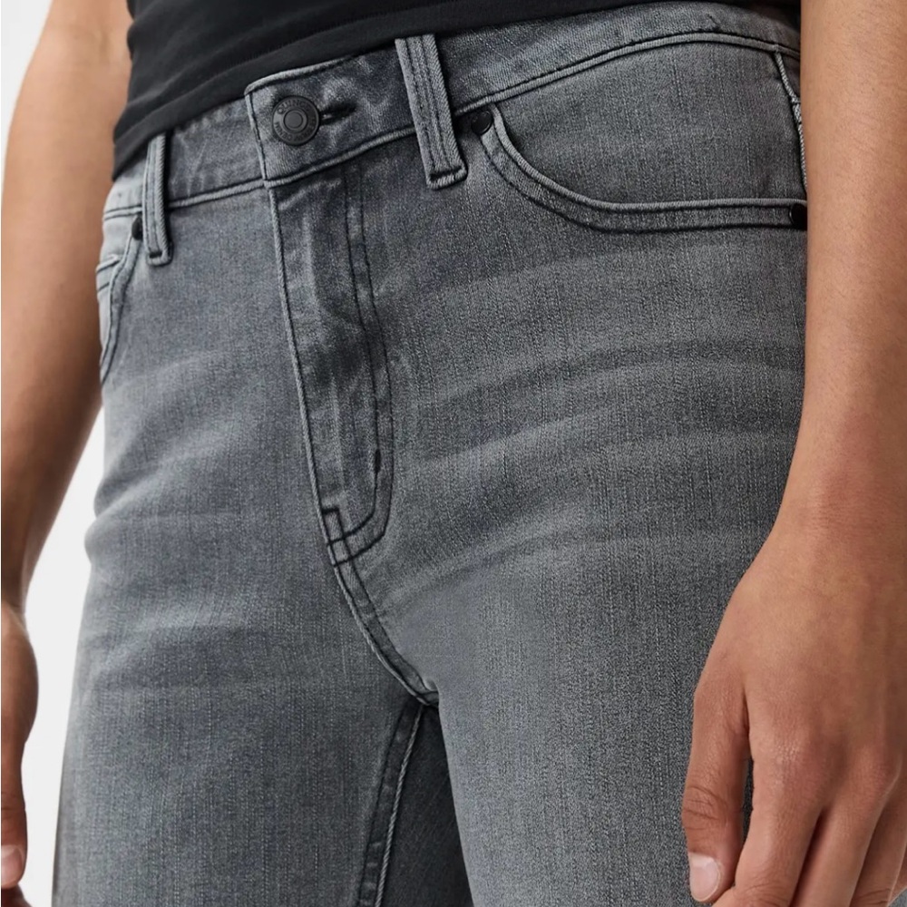 Express Women's Gray Slim Jeans - Picture 4 of 7